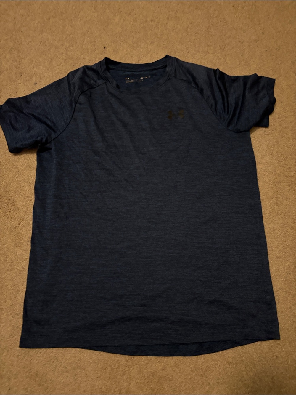 Under Armour Men’s Dark Navy Short Sleeve Athletic Tee
